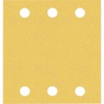 Bosch Accessories 2608901657 Brusný papír pro oscilační brusku Zrnitost 120 (d x š) 107 mm x 115 mm 50 ks – Zboží Dáma