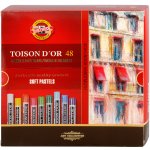 Koh-i-noor Křídy 8516/48 prašné TOISON D OR 7028 – Zboží Dáma