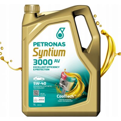 Petronas Syntium 3000 AV 5W-40 5 l – Zboží Mobilmania