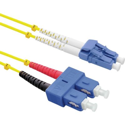 Roline 21.15.8790 Optický patch, LC - SC 9/125 (single mode), duplex, OS2, 0,5m – Hledejceny.cz