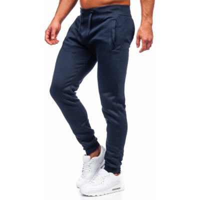 Bolf Inkoustově modré pánské jogger kalhoty XW01-A