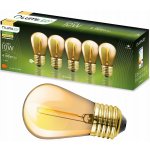 Lumiled 5-PAK LED žárovka LED E27 ST14 1,3W = 10W 2200K Teplá bílá 110lm Filament do Girlandy – Hledejceny.cz