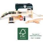 Small Foot Vláčkodráha s nádražím LE11235 – Zboží Dáma