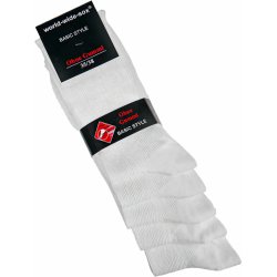 RS ponožky zdravotní 12711 vysoké bez gumiček bílé