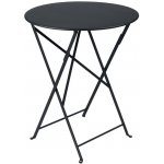 Fermob Bistro 60 cm Antracitový kovový skládací stůl – Hledejceny.cz