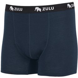 Zulu Pánské boxerky Merino 160 modrá