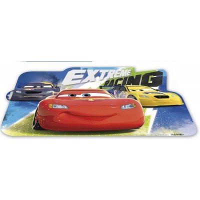 Banquet prostírání plastové tvarované Cars 3 43x28cm – Zboží Mobilmania