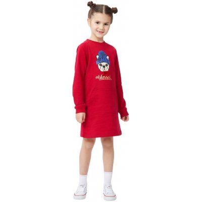 Winkiki Kids Wear dívčí šaty Blessed malinová – Zboží Mobilmania