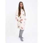 MKLuzkoviny.cz Beránková mikina mikroplyš Motýlci béžové – Hledejceny.cz