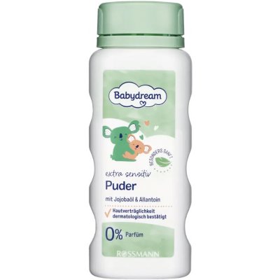 Babydream Pudr extra sensitive 100 g – Zbozi.Blesk.cz