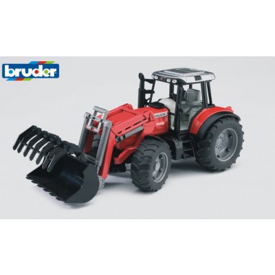 Bruder 2042 Traktor MASSEY FERGUSON 7480 a čelní nakladač – Hledejceny.cz