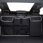 Mobilly závěsný organizér do kufru auta s uzavíratelnými kapsami, černý XXX | Zboží Auto