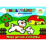 Teddies Omalovánky Moje první zvířátka 21x14,5cm MPZ – Zboží Dáma