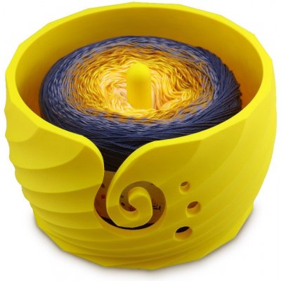 Pro Háčkování s.r.o. Miska na klubíčko OPTIK, s nástavcem, XL žlutá – Hledejceny.cz