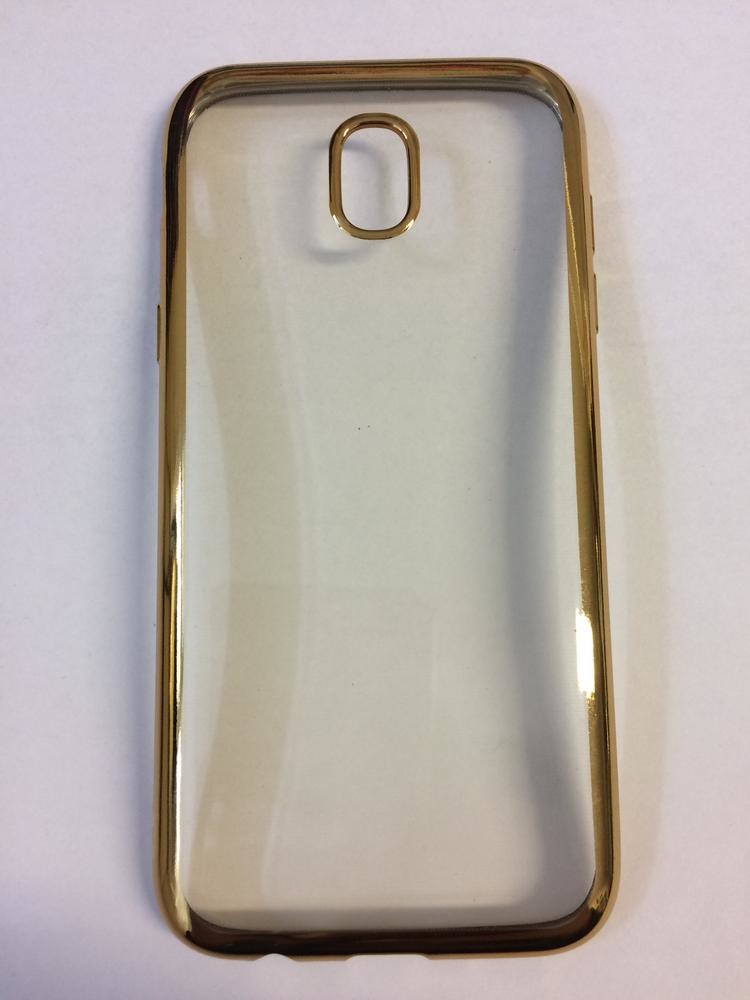 Pouzdro Electro Jelly Case Samsung Galaxy J5 2017 zlaté