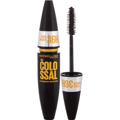 Maybelline The Colossal Longwear dlouhotrvající voděodolná řasenka 01 Black 10 ml – Zboží Mobilmania