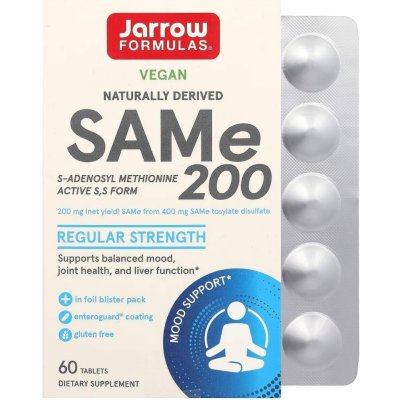 Jarrow Formulas SAMe 200 60 tablet – Hledejceny.cz