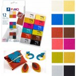 FIMO Efekt sada 12 barev 25 g – Zboží Dáma