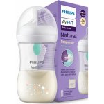 Avent Philips láhev Natural Response s ventilem AirFree medvěd 260 ml bílá – Zboží Dáma