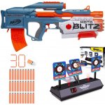 Nerf Elite 2.0 MotoBlitz F5872 + elektronický terč + 30 šípů waffle – Hledejceny.cz