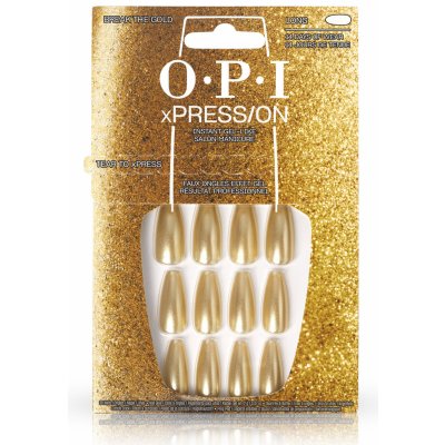 O.P.I. OPI xPRESS/ON Break the Gold 30 ks – Sleviste.cz