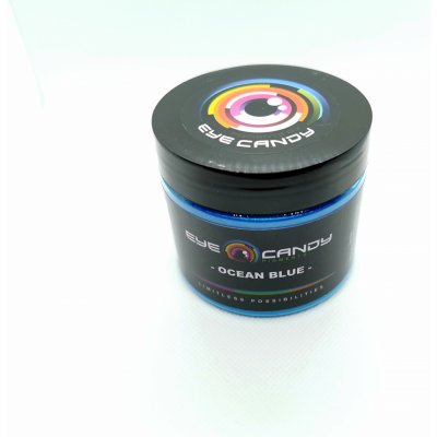 Eye Candy Ocean Blue slídový metalický práškový pigment 25 g – Zboží Mobilmania