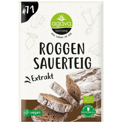 Agava Žitný kvásek bio 30 g – Hledejceny.cz