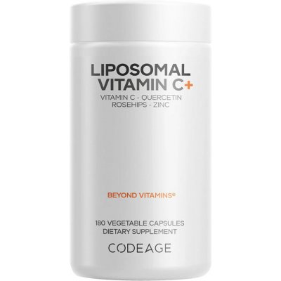 Codeage Liposomal Vitamin C+ Large 180 Veg Kapslí – Hledejceny.cz
