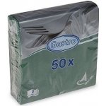 Gastro ubrousky papírové 2V 50ks tmavě zelené 33x33cm – Sleviste.cz