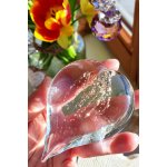 Skleněné srdce – symbol něhy a lásky 10x5cm – Zboží Dáma