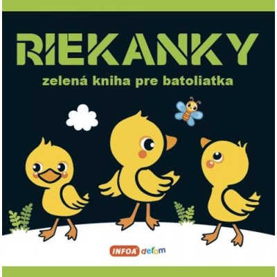 Riekanky Zelená kniha pre batoliatka – Zboží Mobilmania