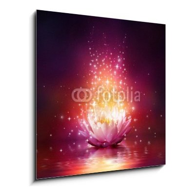 Obraz 1D - 50 x 50 cm - magic flower on water kouzelný květ na vodě – Zboží Mobilmania