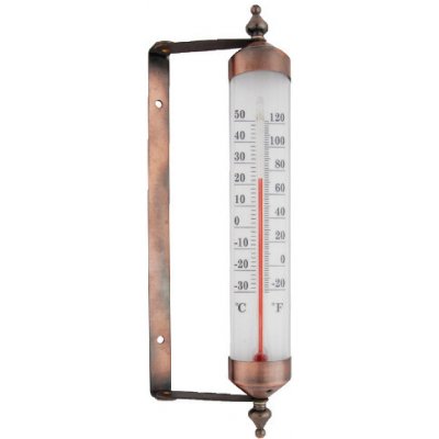 Teploměr WORLD OF WEATHER, na okno, 8,5 x 4,5 x 25 cm|Esschert Design – Sleviste.cz