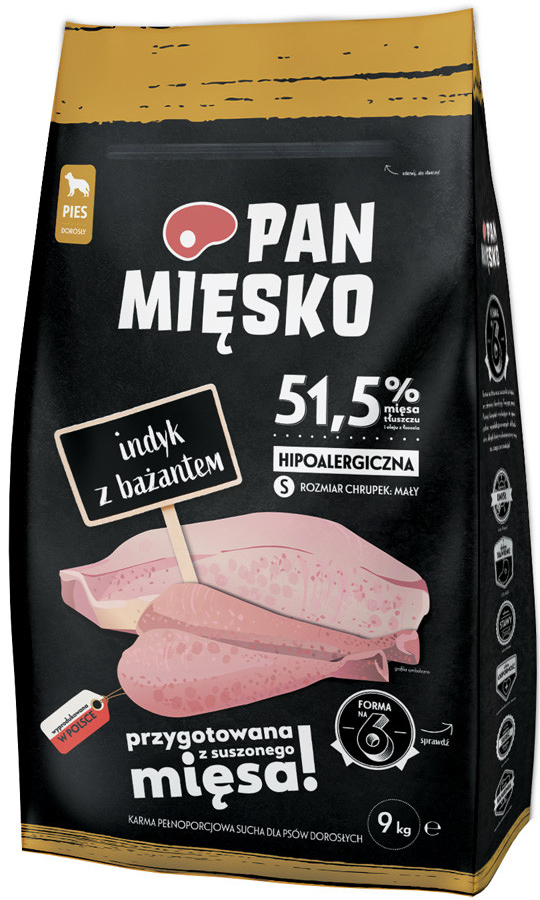 PAN MIĘSKO Krocan s bažantem S 20 kg