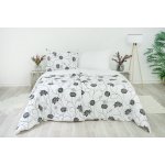 Stanex bavlna astra černo-bílá LS147 Knoflíkové 40 x 40 cm – Hledejceny.cz