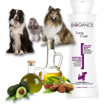 Biogance Long Coat pro psy s dlouhou srstí 250 ml