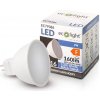 Žárovka Ecolight LED žárovka MR16 12V 2W studená bílá EC79386