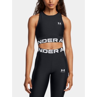 Under Armour HeatGear Rib Tank BLK 1388694 001 – Zboží Dáma