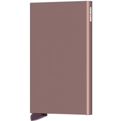 Secrid Hliníkové pouzdro na platební karty Cardprotector Rose růžové – Sleviste.cz