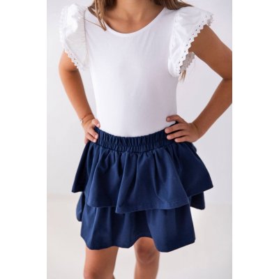 Lily Grey dívčí bavlněná sukýnka dark blue – Zbozi.Blesk.cz