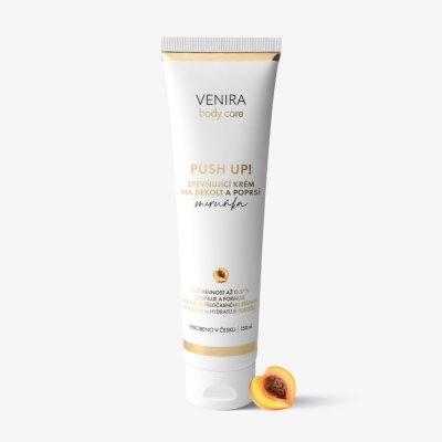 Venira Push-Up zpevňující krém na dekolt a poprsí meruňka 150 ml – Hledejceny.cz