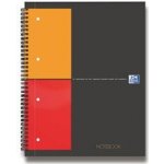 Oxford Zápisník International Notebook čtverečkovaný šedá A4+ 80 listů – Sleviste.cz