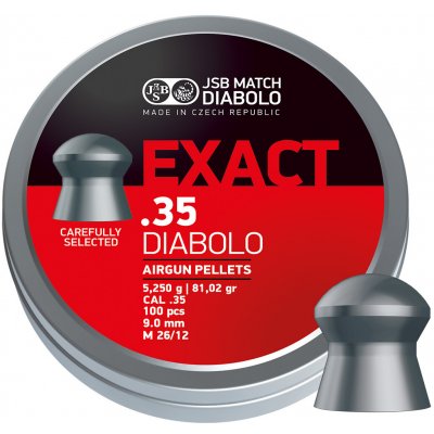 Diabolky JSB Match Diabolo JSB Exact cal .35 100 ks – Zboží Dáma