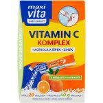 Maxi Vita Vitamin C komplex, acerola, šípek a zinek 20 sáčků – Hledejceny.cz