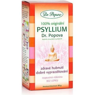 Dr.Popov Psyllium vláknina 50 g – Hledejceny.cz