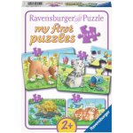 Ravensburger Sladká domácí zvířata 2/4/6/8 dílků – Hledejceny.cz