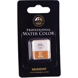 Mungyo Akvarelová barva raw sienna 847