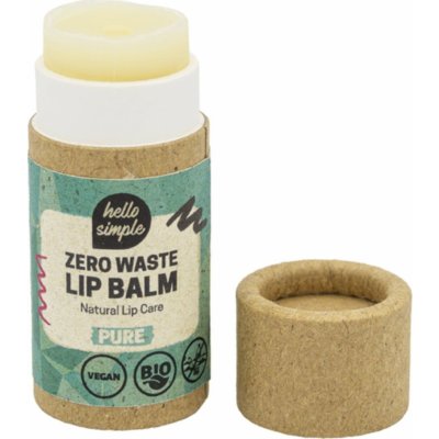 hello simple Zero Waste Lipbalm Pure 5 g – Zbozi.Blesk.cz