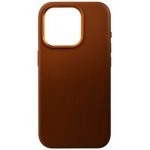 FIXED MagLeather kožený s podporou MagSafe pro Apple iPhone 16 Pro Max hnědý FIXLM-1403-BRW – Zboží Živě