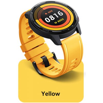 Xiaomi Watch S1 Active Braided Nylon Strap Maize Yellow 40849 – Zbozi.Blesk.cz
